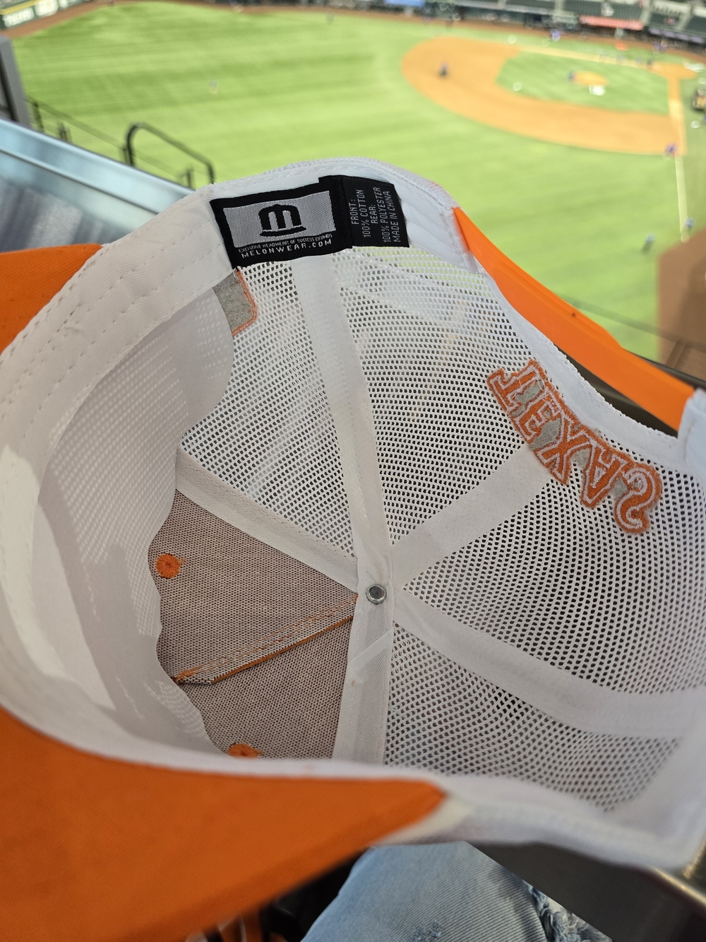 Texas Rangers Whataburger Hat - Picture 4 of 4